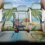 Chilling Koala Australia Back Car Seat Cover It's 5 O’Clock Somewhere Tropical Vibes - Aussie Hoodie