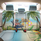 Chilling Koala Australia Back Car Seat Cover It's 5 O’Clock Somewhere Tropical Vibes - Aussie Hoodie