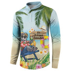 Chilling Koala Australia Button Sweatshirt It's 5 O’Clock Somewhere Tropical Vibes - Aussie Hoodie