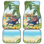 Chilling Koala Australia Car Mats It's 5 O’Clock Somewhere Tropical Vibes - Aussie Hoodie