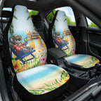 Chilling Koala Australia Car Seat Cover It's 5 O’Clock Somewhere Tropical Vibes - Aussie Hoodie