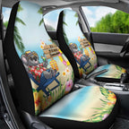 Chilling Koala Australia Car Seat Cover It's 5 O’Clock Somewhere Tropical Vibes - Aussie Hoodie