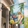 Chilling Koala Australia Garden Flag It's 5 O’Clock Somewhere Tropical Vibes - Aussie Hoodie