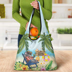 Chilling Koala Australia Grocery Bag It's 5 O’Clock Somewhere Tropical Vibes - Aussie Hoodie