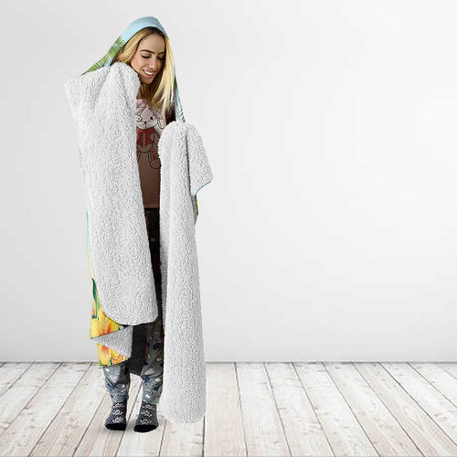 Chilling Koala Australia Hooded Blanket It's 5 O’Clock Somewhere Tropical Vibes - Aussie Hoodie