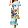 Chilling Koala Australia Mermaid Dress It's 5 O’Clock Somewhere Tropical Vibes - Aussie Hoodie