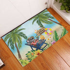 Chilling Koala Australia Rubber Doormat It's 5 O’Clock Somewhere Tropical Vibes - Aussie Hoodie