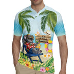 Chilling Koala Australia Rugby Jersey It's 5 O’Clock Somewhere Tropical Vibes - Aussie Hoodie