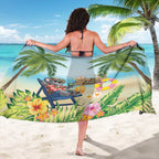 Chilling Koala Australia Sarong It's 5 O’Clock Somewhere Tropical Vibes - Aussie Hoodie