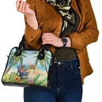 Chilling Koala Australia Shoulder Handbag It's 5 O’Clock Somewhere Tropical Vibes - Aussie Hoodie