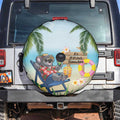 Chilling Koala Australia Spare Tire Cover It's 5 O’Clock Somewhere Tropical Vibes - Aussie Hoodie