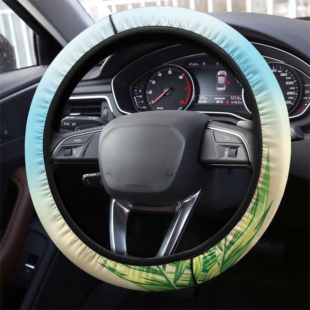Chilling Koala Australia Steering Wheel Cover It's 5 O’Clock Somewhere Tropical Vibes - Aussie Hoodie