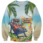 Chilling Koala Australia Sweatshirt It's 5 O’Clock Somewhere Tropical Vibes - Aussie Hoodie