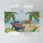 Chilling Koala Australia Tablecloth It's 5 O’Clock Somewhere Tropical Vibes - Aussie Hoodie