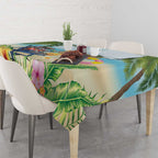 Chilling Koala Australia Tablecloth It's 5 O’Clock Somewhere Tropical Vibes - Aussie Hoodie