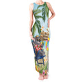 Chilling Koala Australia Tank Maxi Dress It's 5 O’Clock Somewhere Tropical Vibes - Aussie Hoodie