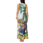 Chilling Koala Australia Tank Maxi Dress It's 5 O’Clock Somewhere Tropical Vibes - Aussie Hoodie