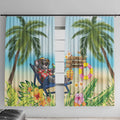 Chilling Koala Australia Window Curtain It's 5 O’Clock Somewhere Tropical Vibes - Aussie Hoodie