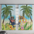 Chilling Koala Australia Window Curtain It's 5 O’Clock Somewhere Tropical Vibes - Aussie Hoodie