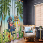 Chilling Koala Australia Window Curtain It's 5 O’Clock Somewhere Tropical Vibes - Aussie Hoodie