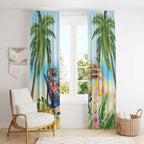 Chilling Koala Australia Window Curtain It's 5 O’Clock Somewhere Tropical Vibes - Aussie Hoodie