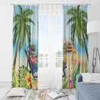 Chilling Koala Australia Window Curtain It's 5 O’Clock Somewhere Tropical Vibes - Aussie Hoodie
