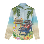 Chilling Koala Australia Women Casual Shirt It's 5 O’Clock Somewhere Tropical Vibes - Aussie Hoodie