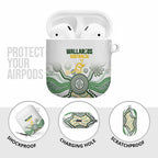 Australia Rugby AirPods Case 2025 Wallaroos Indigenous Art - Aussie Hoodie