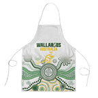 Australia Rugby Apron 2025 Wallaroos Indigenous Art - Aussie Hoodie