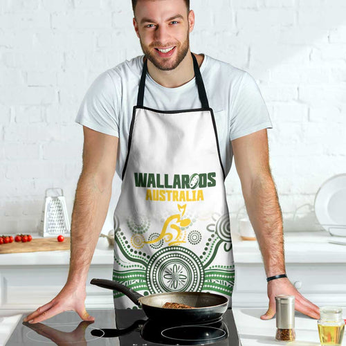 Australia Rugby Apron 2025 Wallaroos Indigenous Art - Aussie Hoodie