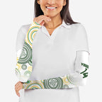 Australia Rugby Arm Sleeves 2025 Wallaroos Indigenous Art - Aussie Hoodie