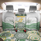 Australia Rugby Back Car Seat Cover 2025 Wallaroos Indigenous Art - Aussie Hoodie