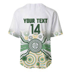 Australia Rugby Custom Baseball Jersey 2025 Wallaroos Indigenous Art - Aussie Hoodie