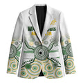 Australia Rugby Custom Blazer 2025 Wallaroos Indigenous Art - Aussie Hoodie