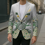 Australia Rugby Custom Blazer 2025 Wallaroos Indigenous Art - Aussie Hoodie