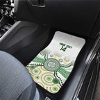 Australia Rugby Car Mats 2025 Wallaroos Indigenous Art - Aussie Hoodie