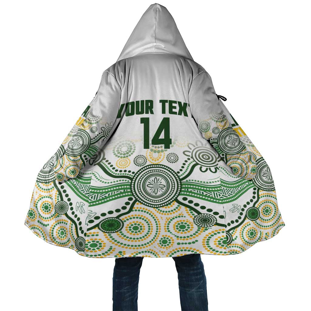 Australia Rugby Custom Cloak 2025 Wallaroos Indigenous Art - Aussie Hoodie