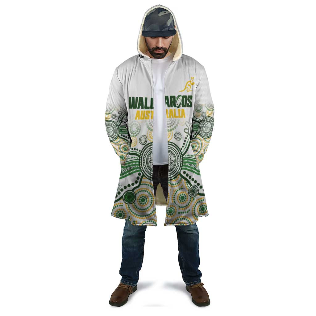 Australia Rugby Custom Cloak 2025 Wallaroos Indigenous Art - Aussie Hoodie