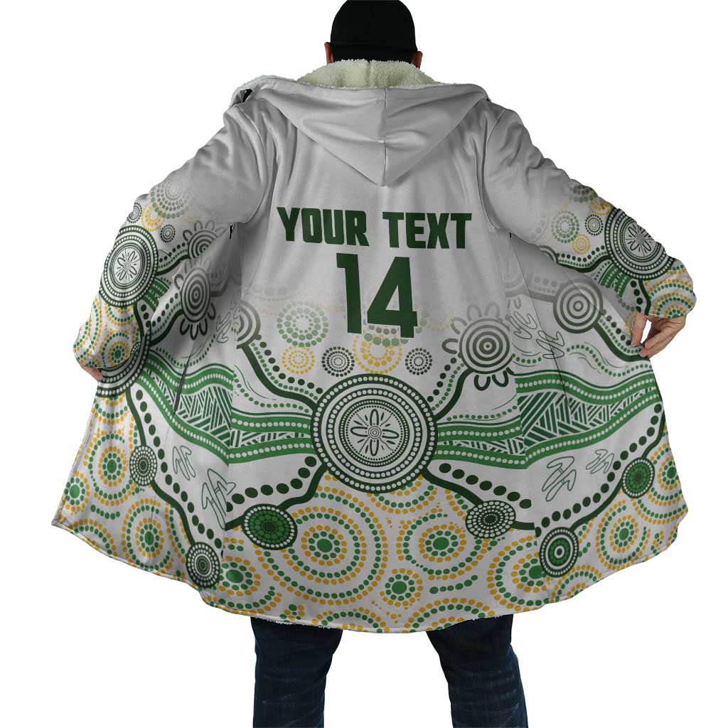 Australia Rugby Custom Cloak 2025 Wallaroos Indigenous Art - Aussie Hoodie