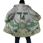 Australia Rugby Custom Cloak 2025 Wallaroos Indigenous Art - Aussie Hoodie