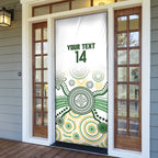 Australia Rugby Door Cover 2025 Wallaroos Indigenous Art - Aussie Hoodie
