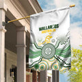 Australia Rugby Garden Flag 2025 Wallaroos Indigenous Art - Aussie Hoodie