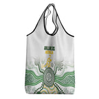 Australia Rugby Grocery Bag 2025 Wallaroos Indigenous Art - Aussie Hoodie