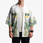 Australia Rugby Custom Kimono 2025 Wallaroos Indigenous Art - Aussie Hoodie