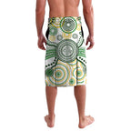 Australia Rugby Custom Lavalava 2025 Wallaroos Indigenous Art - Aussie Hoodie