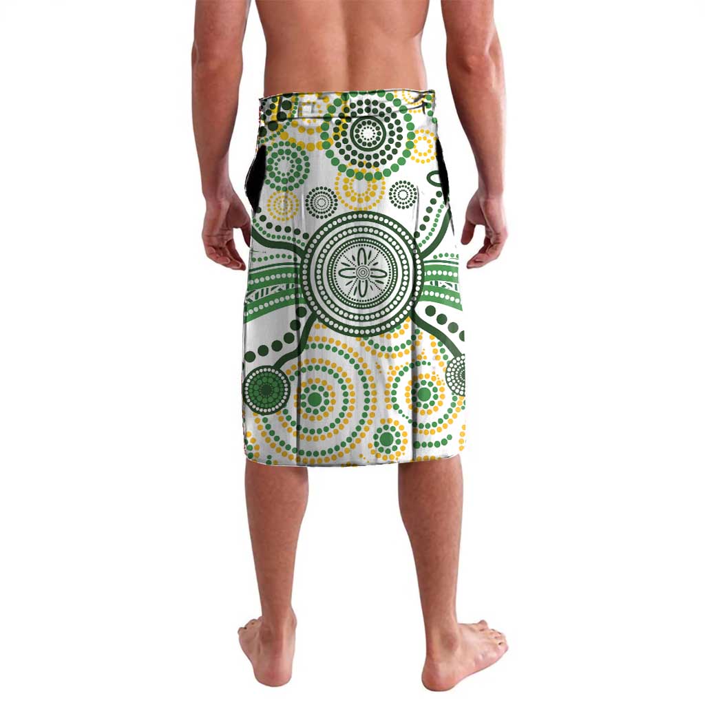 Australia Rugby Custom Lavalava 2025 Wallaroos Indigenous Art - Aussie Hoodie