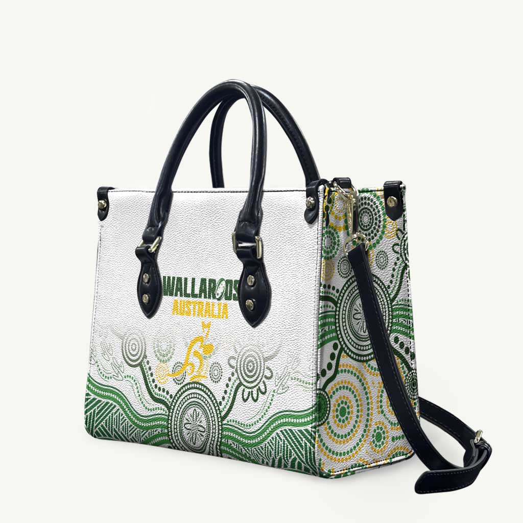 Australia Rugby Leather Bag 2025 Wallaroos Indigenous Art - Aussie Hoodie