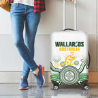 Australia Rugby Luggage Cover 2025 Wallaroos Indigenous Art - Aussie Hoodie