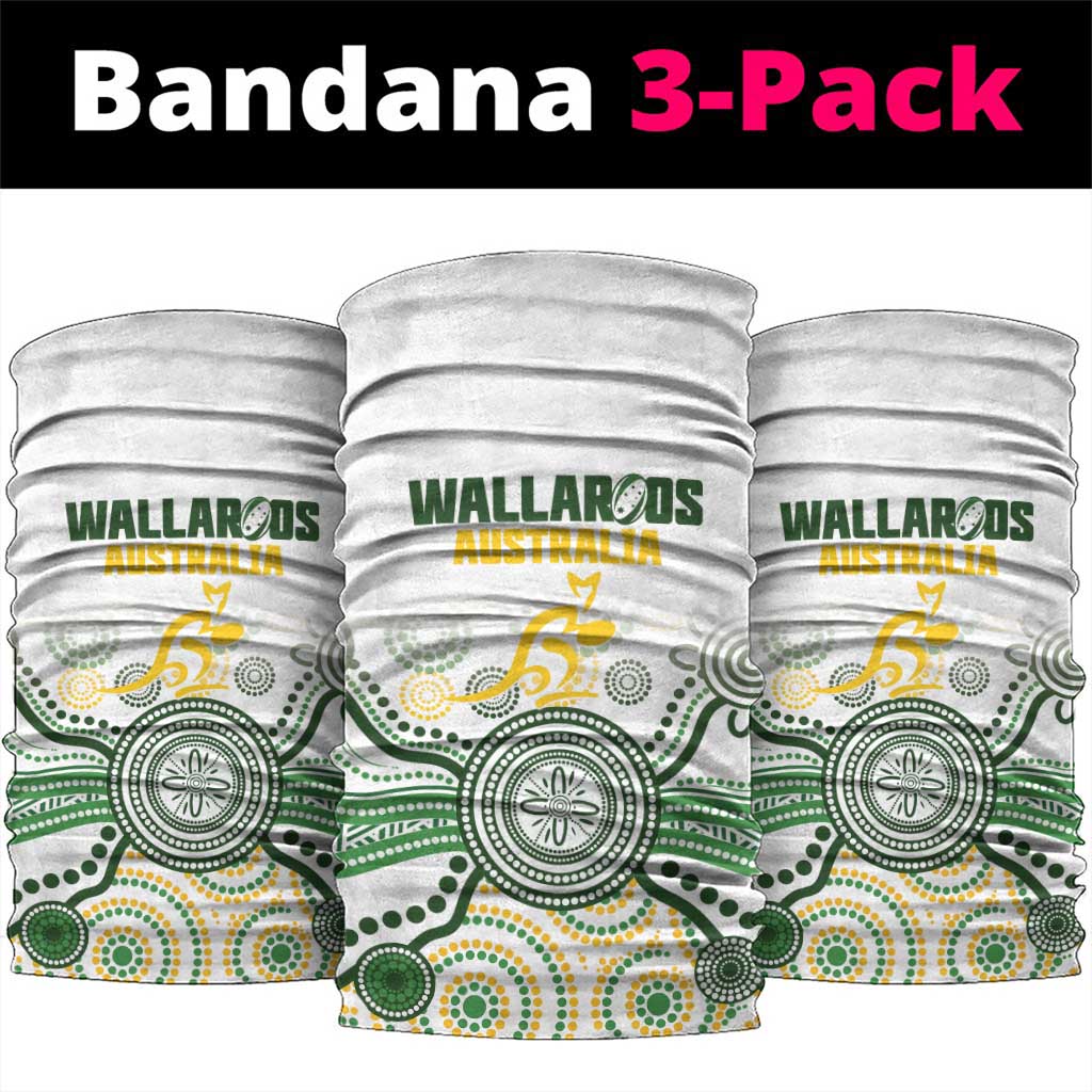Australia Rugby Custom Neck Gaiter 2025 Wallaroos Indigenous Art LT14