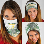 Australia Rugby Custom Neck Gaiter 2025 Wallaroos Indigenous Art LT14